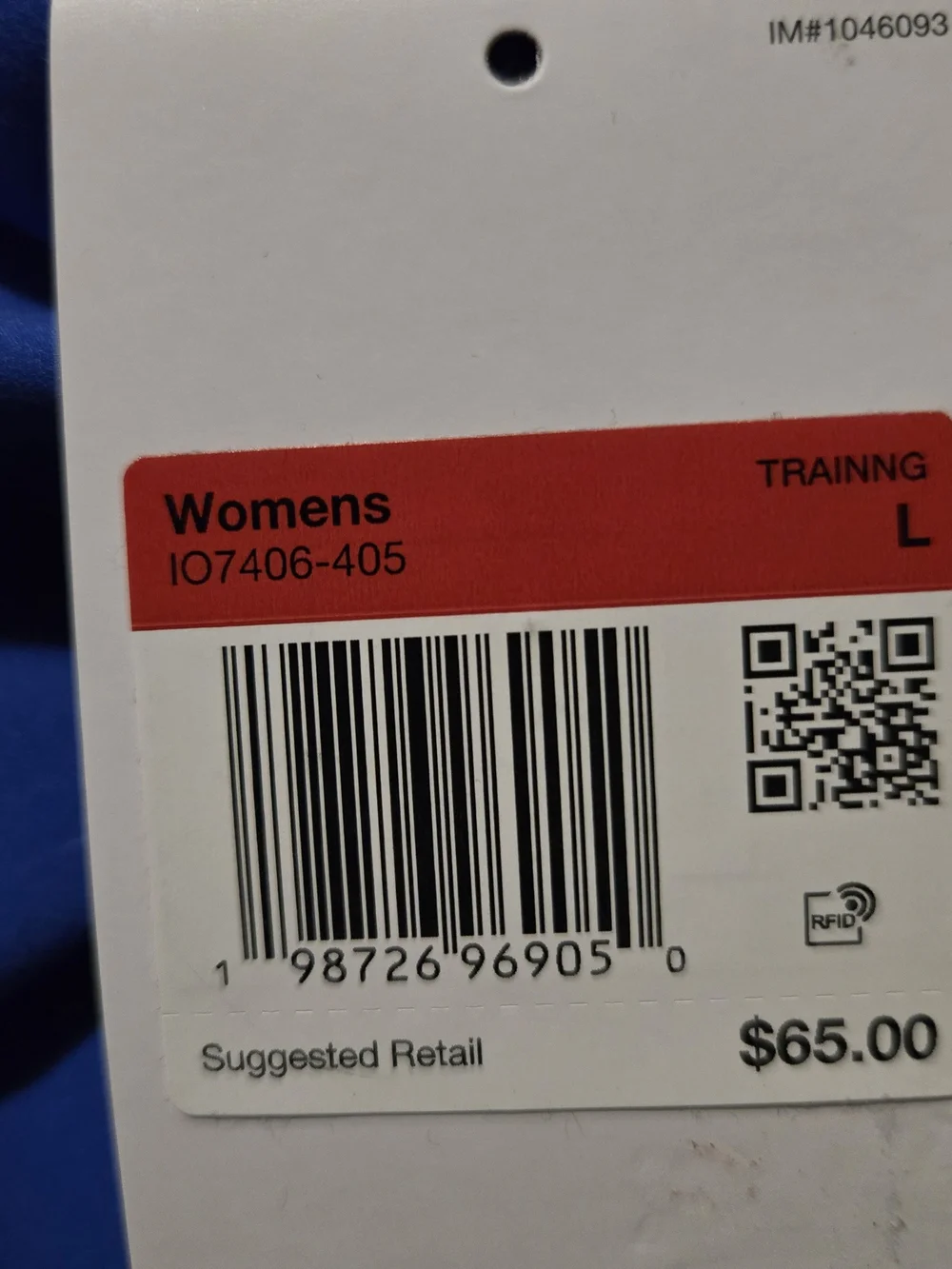 Nike Pro DRI-FIT Women’s Blue Mock Neck Pullover